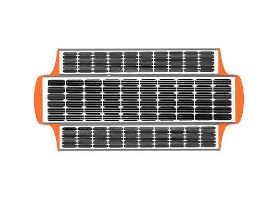 210 lm/W 200W IP66 Integrated Intelligent Solar LED Street Light TUV CB CE SAA Approved Solar Lighting All in one solar LED street light solar powered LED street light solar LED parking lot light